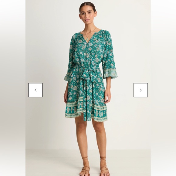 Spell ELYSIAN TUNIC DRESS - JADE - Picture 4 of 10